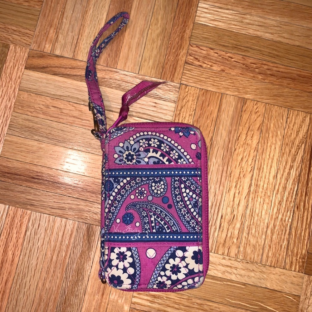 Vera Bradley ziparound wristlet wallet